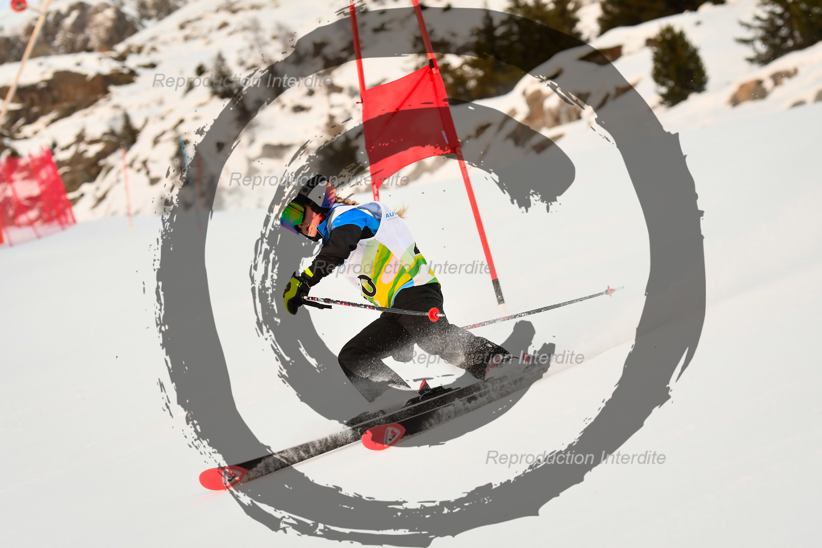 fleche Vaujany ESF Montfrais