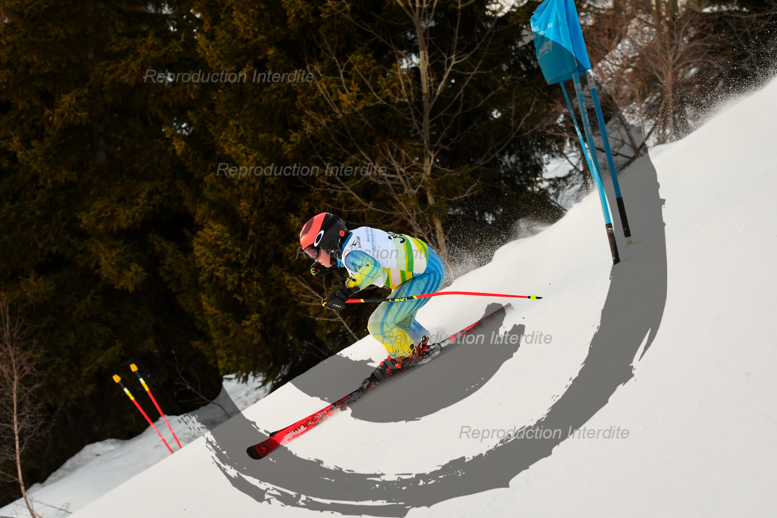 fleche Vaujany ESF Montfrais