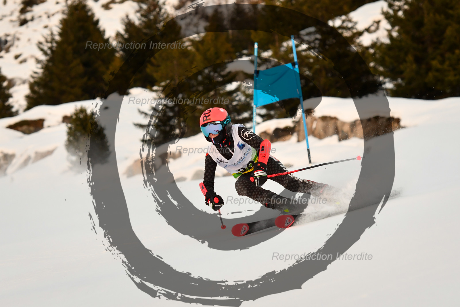 fleche Vaujany ESF Montfrais